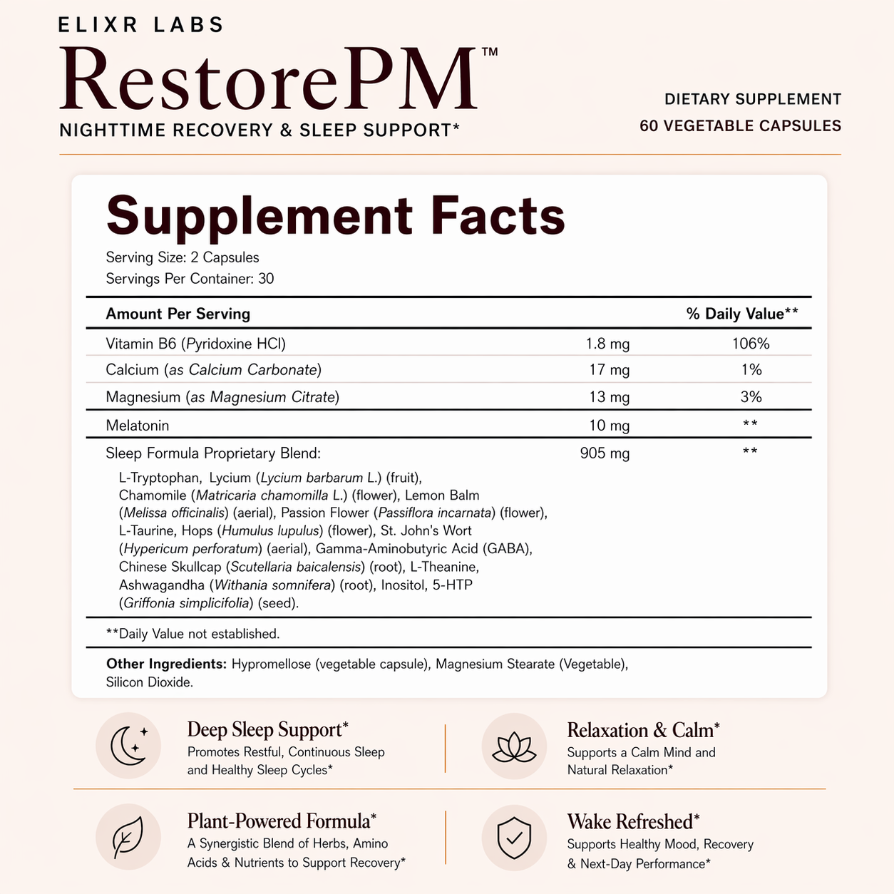 Restore PM